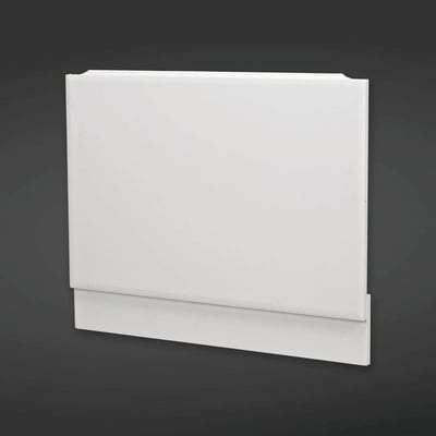 700mm x 585mm High Gloss White End Bath Panel - RAK Ceramics