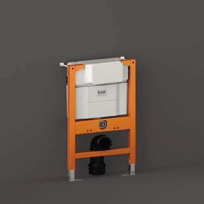 Ecofix Top/Front Flush Concealed Cistern and Frame for Wall Hung Pans - RAK Ceramics