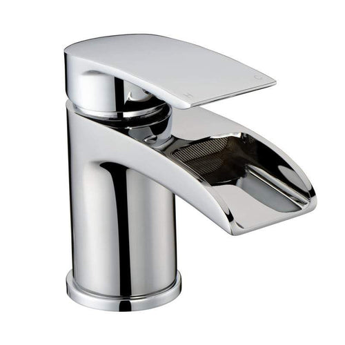 Curve Waterfall Mono Basin Mixer (No Waste) - RAK Ceramics