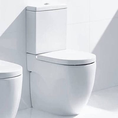 Meridian-N Comfort Height Close Coupled Toilet Pan - Roca