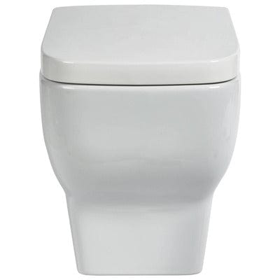Bella Wall-Hung Toilet for use with Cistern & Frame Pack - Aqua
