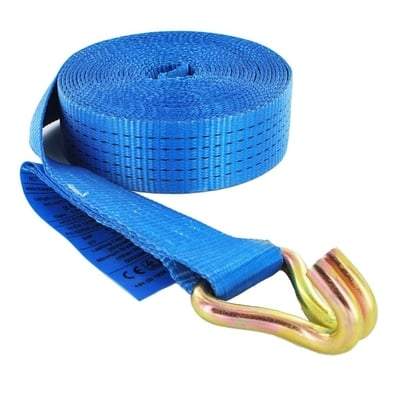 5000kg Webbing Part With Hook - All Lengths - The Ratchet Shop Tools and Workwear