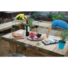 Load image into Gallery viewer, Forest Low Level Sleeper Table x 1.2m - Forest Garden
