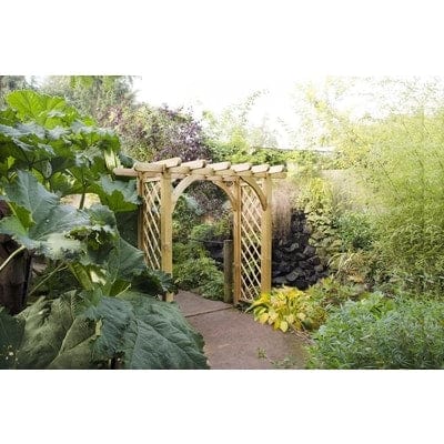 Forest Large Ultima Pergola Arch - Forest Garden
