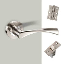 Load image into Gallery viewer, Lupus Satin Chrome Handle Hardware Pack - LPD Doors Doors
