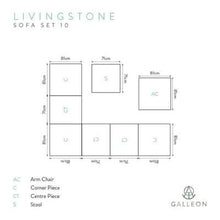 Load image into Gallery viewer, Livingstone Corner Sofa Set 10 - EnviroBuild Outdoor &amp; Garden
