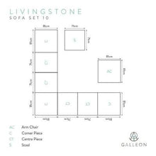 Load image into Gallery viewer, Livingstone Corner Sofa Set 11 - EnviroBuild Outdoor &amp; Garden
