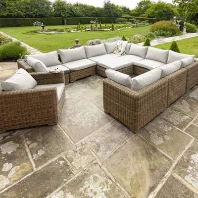 Livingstone Corner Sofa Set 12 - EnviroBuild Outdoor & Garden