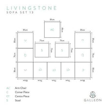 Load image into Gallery viewer, Livingstone Corner Sofa Set 13 - EnviroBuild Outdoor &amp; Garden
