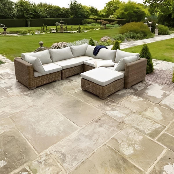 Livingstone - 5 Seater Sofa Set With Footstool