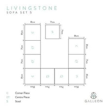 Load image into Gallery viewer, Livingstone Corner Sofa Set 5 - EnviroBuild Outdoor &amp; Garden
