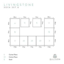 Load image into Gallery viewer, Livingstone Corner Sofa Set 6 - EnviroBuild Outdoor &amp; Garden
