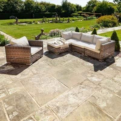 Livingstone Corner Sofa Set 8 - EnviroBuild Outdoor & Garden