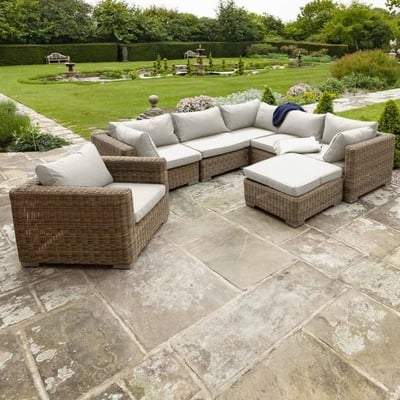 Livingstone Corner Sofa Set 9 - EnviroBuild Outdoor & Garden