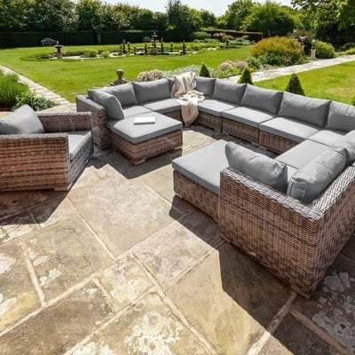 Livingstone Scuro Corner Sofa Set 13 - EnviroBuild Outdoor & Garden