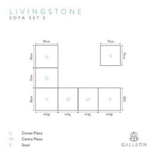 Load image into Gallery viewer, Livingstone Scuro Corner Sofa Set 3 - EnviroBuild Outdoor &amp; Garden
