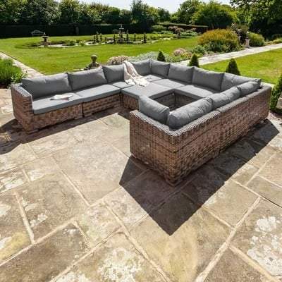 Livingstone Scuro Corner Sofa Set 5 - EnviroBuild Outdoor & Garden