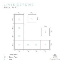 Load image into Gallery viewer, Livingstone Scuro Corner Sofa Set 7 - EnviroBuild Outdoor &amp; Garden
