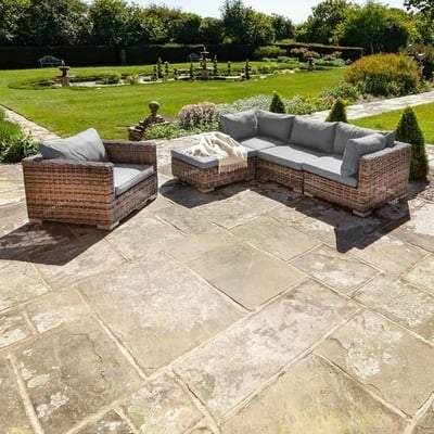 Livingstone Scuro Corner Sofa Set 8 - EnviroBuild Outdoor & Garden