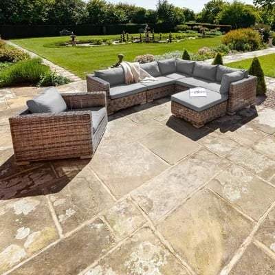 Livingstone Scuro Corner Sofa Set 9 - EnviroBuild Outdoor & Garden