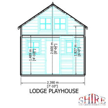 Load image into Gallery viewer, Lodge Playhouse - 8 x 9 - Shire
