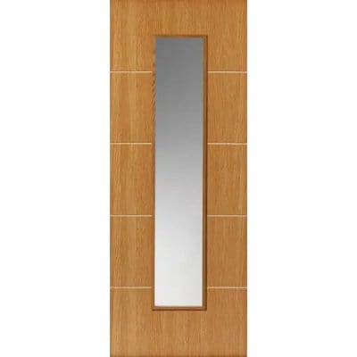 Louvre Oak Painted Internal Door - All Sizes - JB Kind