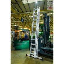 Load image into Gallery viewer, LytePro Double Section Extension Tread Ladder - All Sizes - Lyte Ladders Ladders
