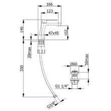 Load image into Gallery viewer, Move Chrome Basin Mixer w/ Pop-Up Waste - Demm
