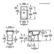 Load image into Gallery viewer, Debba Freestanding Bidet - Roca
