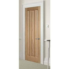 Load image into Gallery viewer, Oak Kilburn 3 Panel Un-Finished Internal Door - All Sizes - LPD Doors Doors
