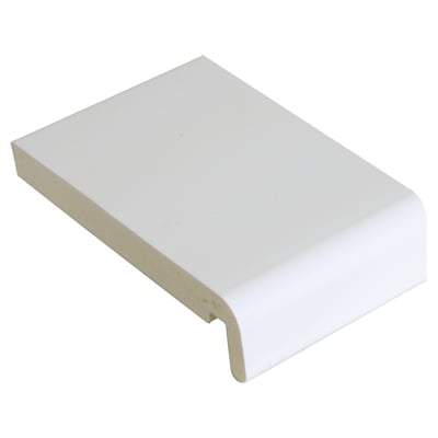 Replacement Fascia Board White - All Sizes - Floplast Fascia Board