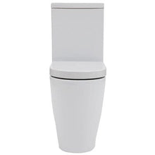 Load image into Gallery viewer, Emme Close Coupled Toilet with Closed, Flush to Wall Back - Aqua
