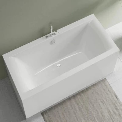 Oporto Double Ended Bath - All Sizes - Aqua