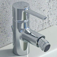 Load image into Gallery viewer, Targa Chrome Bidet Mixer Tap With Pop-Up Waste - Roca
