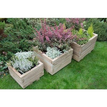 Load image into Gallery viewer, Forest Kendal Square Planter (Pack of 3)
