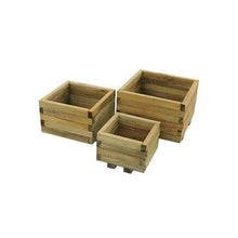 Load image into Gallery viewer, Forest Kendal Square Planter (Pack of 3)
