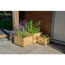 Load image into Gallery viewer, Forest Kendal Square Planter (Pack of 3)
