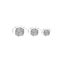 Load image into Gallery viewer, Forest York Hexagonal Planter (Pack of 3) - Forest Garden
