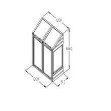 Load image into Gallery viewer, Forest Mini Greenhouse - Forest Garden
