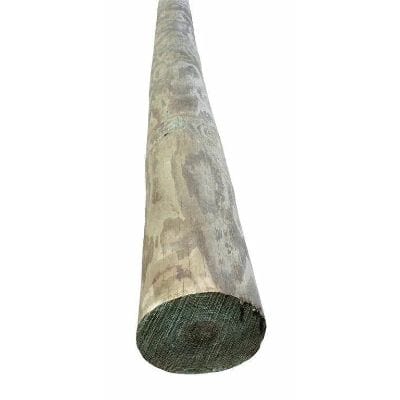 Machine Rounded Jump Pole - 3.6m x 100mm (Diameter) - Jacksons Fencing