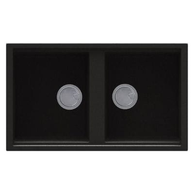 Reginox Best 450 Elleci 2 Bowl Granite Kitchen Sink - All Colours - Reginox