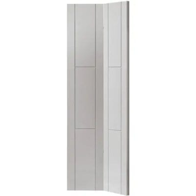 Mistral White Primed Bi-Fold Internal Door - 1981mm x 762mm