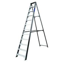 Load image into Gallery viewer, Lyte Aluminium Swingback Tread Stepladder with Tool Tray - All Sizes - Lyte Ladders Ladders
