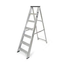Load image into Gallery viewer, Lyte Aluminium Swingback Tread Stepladder with Tool Tray - All Sizes - Lyte Ladders Ladders
