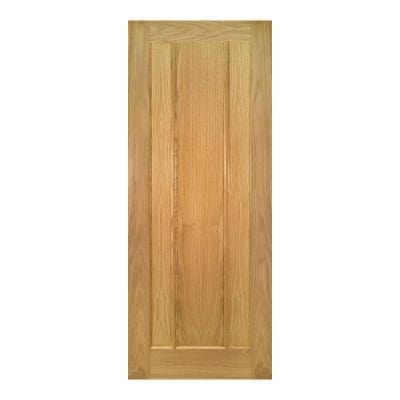 Norwich Unfinished Oak Internal Door - All Sizes - Deanta