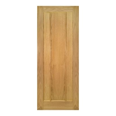 Norwich Unfinished Oak Internal Fire Door FD30 - All Sizes - Deanta