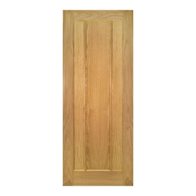 Norwich Unfinished Oak Internal Fire Door FD30 - All Sizes - Deanta