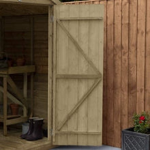 Load image into Gallery viewer, Forest Overlap Pressure Treated 6ft x 3ft Pent Shed - No Window
