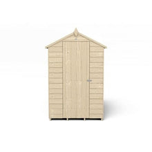 Load image into Gallery viewer, Forest Overlap Pressure Treated 6ft x 4ft Apex Shed - Forest Garden
