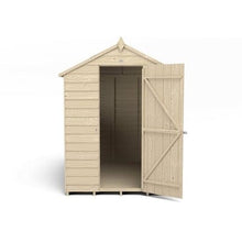 Load image into Gallery viewer, Forest Overlap Pressure Treated 7ft x 5ft Apex Shed - Forest Garden
